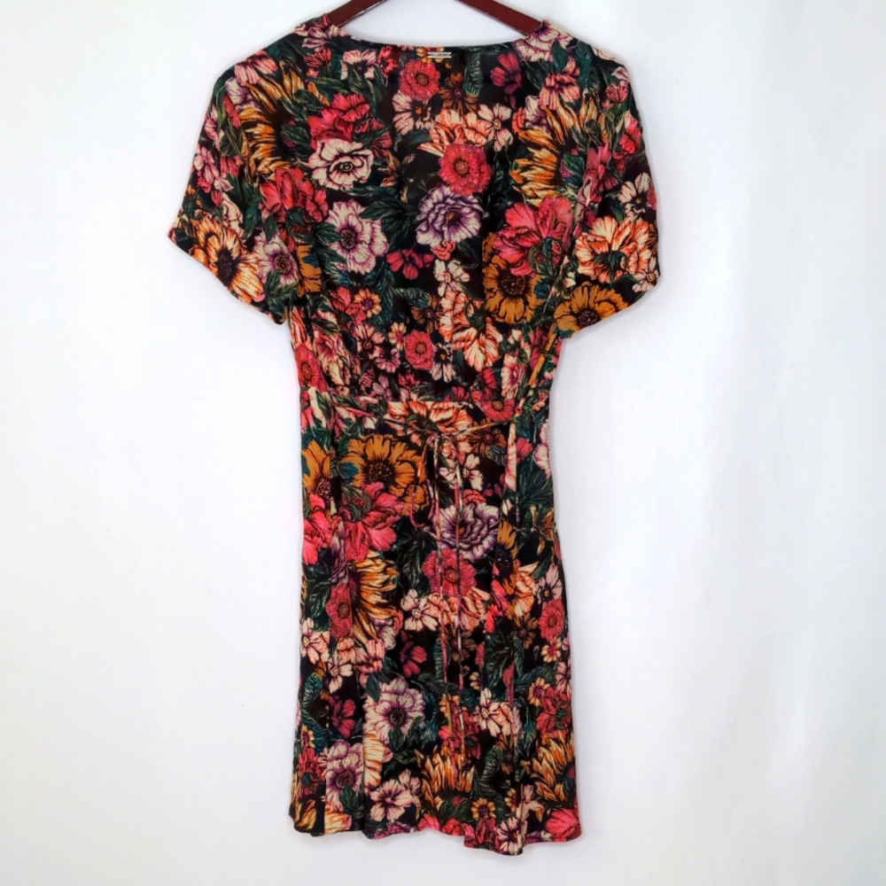 Billabong Sunflower Floral Dress Size Medium - Picture 5 of 11